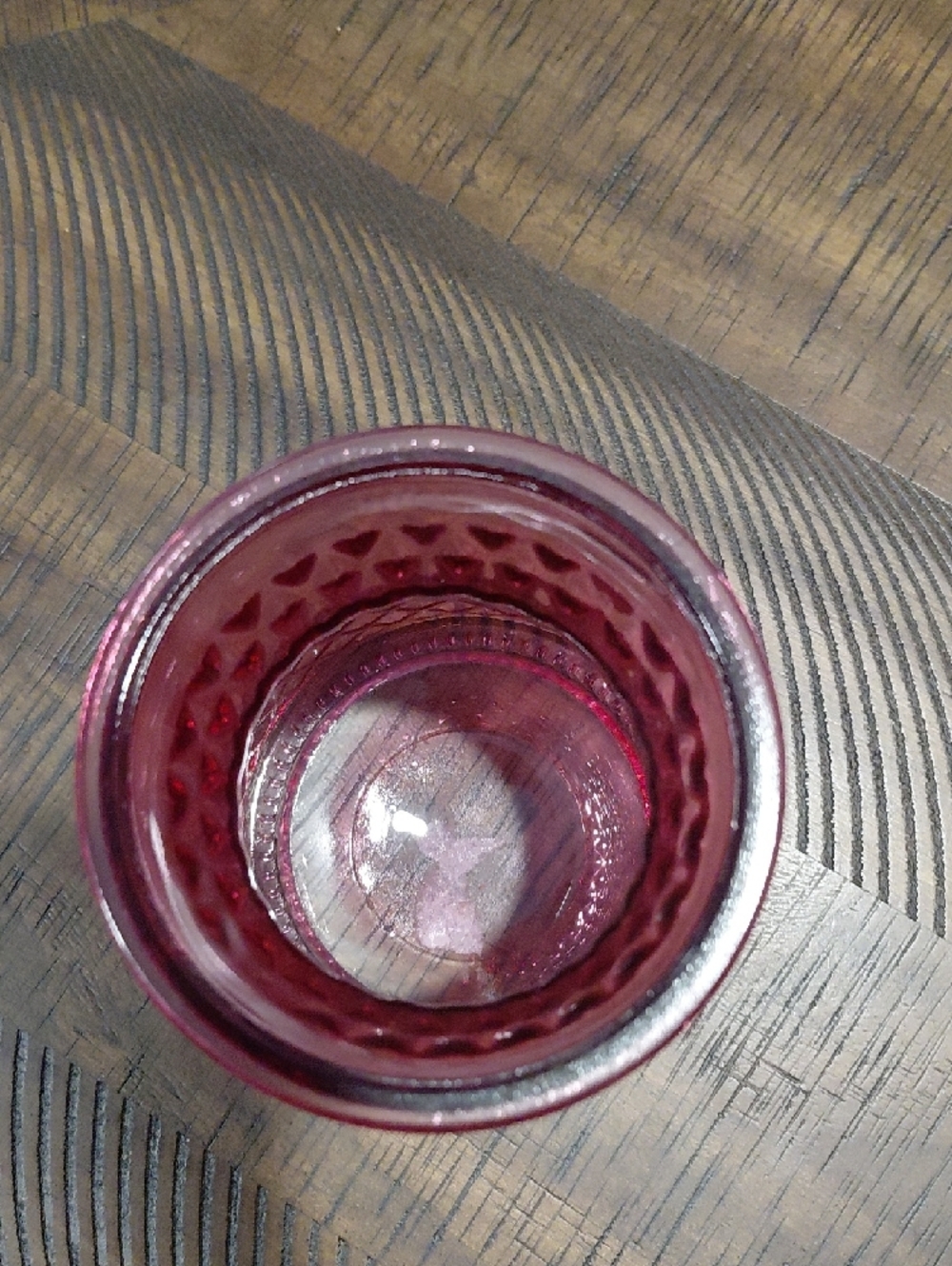 Pink Textured Glass Vase - Home Accents - Picture 2 of 5